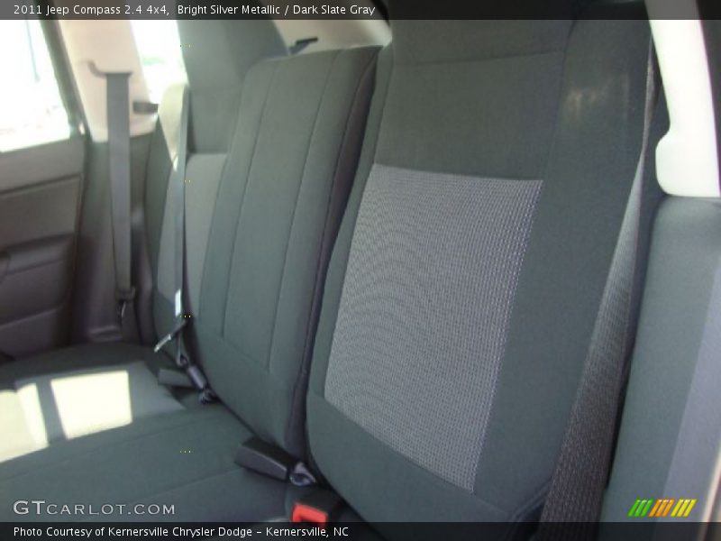 Bright Silver Metallic / Dark Slate Gray 2011 Jeep Compass 2.4 4x4