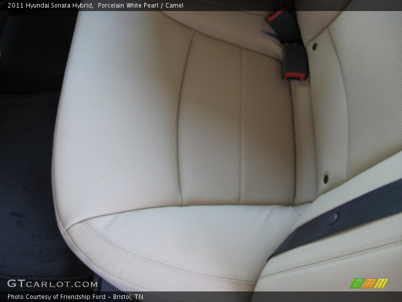  2011 Sonata Hybrid Camel Interior