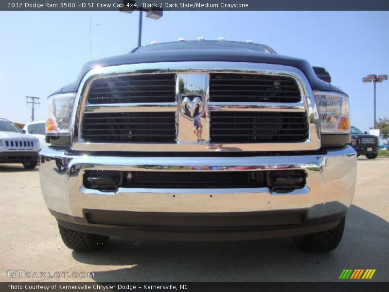 Black / Dark Slate/Medium Graystone 2012 Dodge Ram 3500 HD ST Crew Cab 4x4