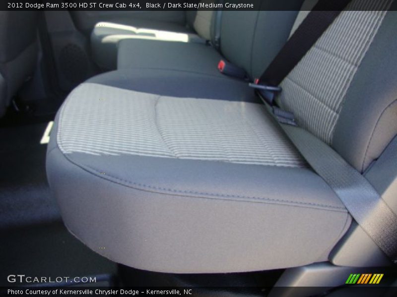 Black / Dark Slate/Medium Graystone 2012 Dodge Ram 3500 HD ST Crew Cab 4x4