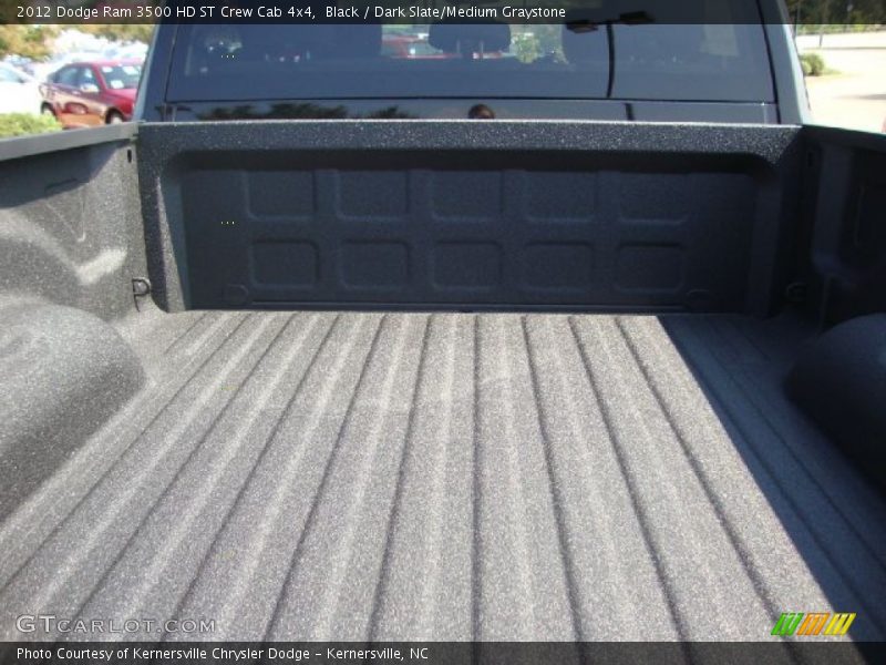 Black / Dark Slate/Medium Graystone 2012 Dodge Ram 3500 HD ST Crew Cab 4x4