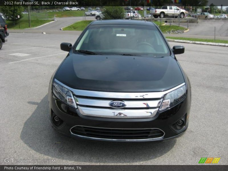 Black / Charcoal Black 2012 Ford Fusion SE