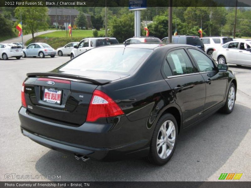 Black / Charcoal Black 2012 Ford Fusion SE