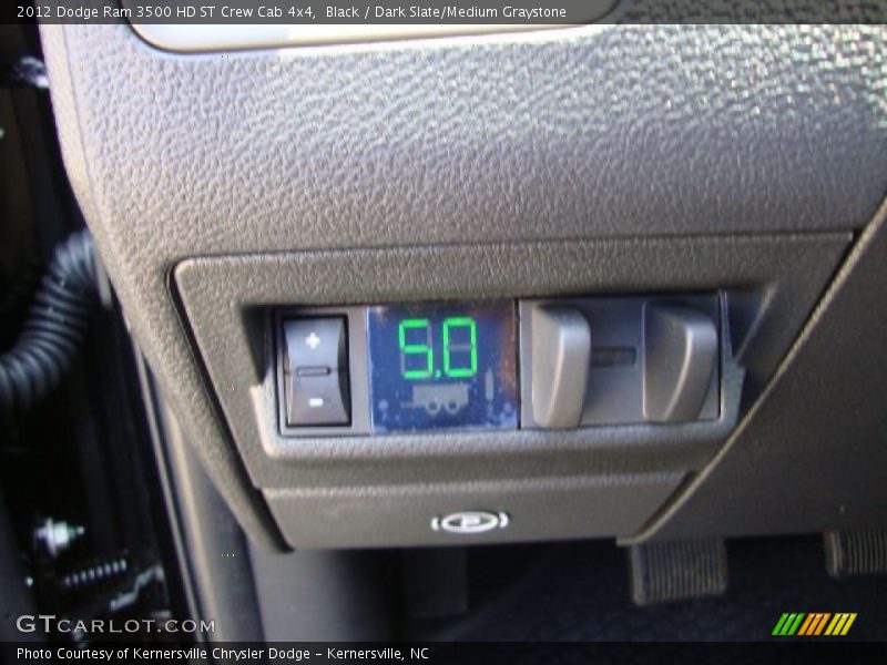 Black / Dark Slate/Medium Graystone 2012 Dodge Ram 3500 HD ST Crew Cab 4x4