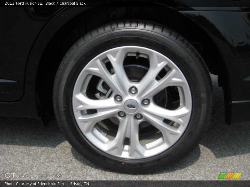 Black / Charcoal Black 2012 Ford Fusion SE