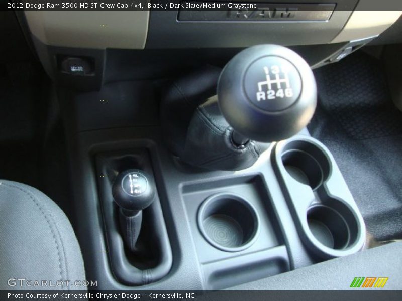  2012 Ram 3500 HD ST Crew Cab 4x4 6 Speed Manual Shifter