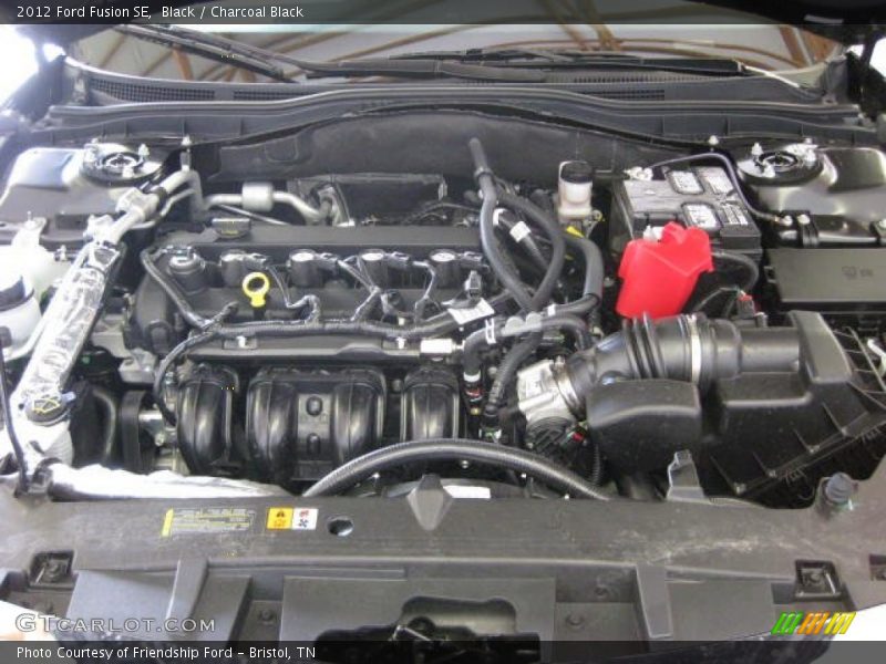 Black / Charcoal Black 2012 Ford Fusion SE