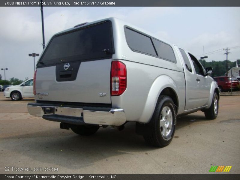 Radiant Silver / Graphite 2008 Nissan Frontier SE V6 King Cab