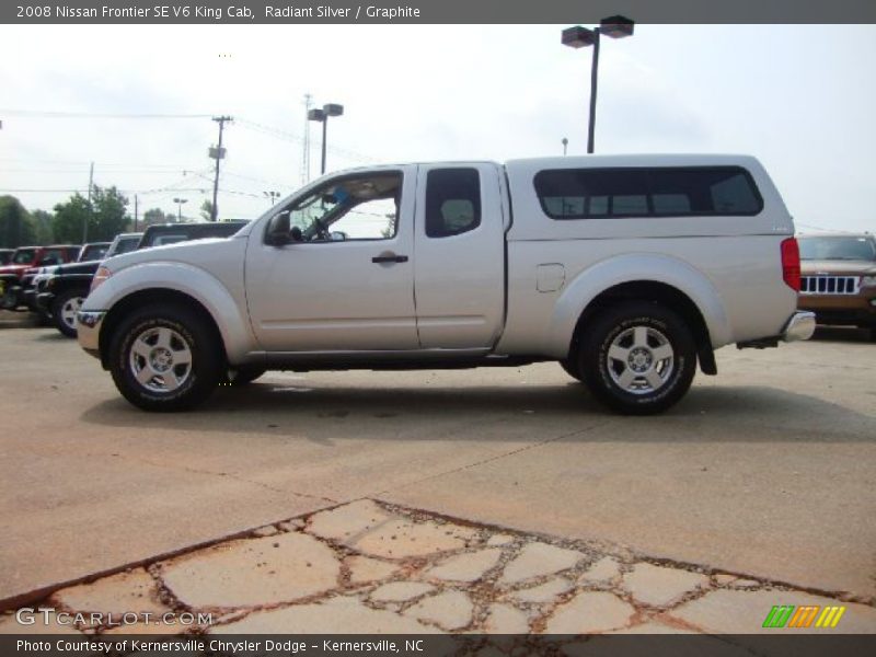 Radiant Silver / Graphite 2008 Nissan Frontier SE V6 King Cab