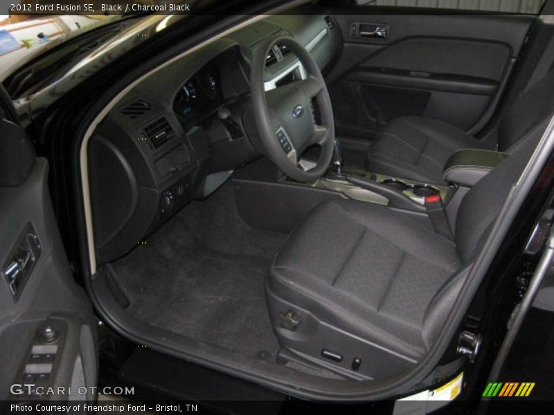 Black / Charcoal Black 2012 Ford Fusion SE