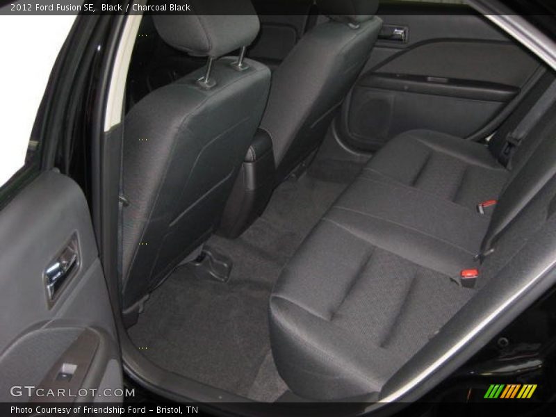 Black / Charcoal Black 2012 Ford Fusion SE