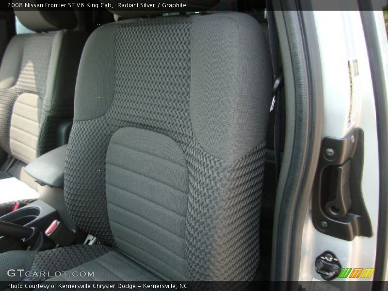 Radiant Silver / Graphite 2008 Nissan Frontier SE V6 King Cab