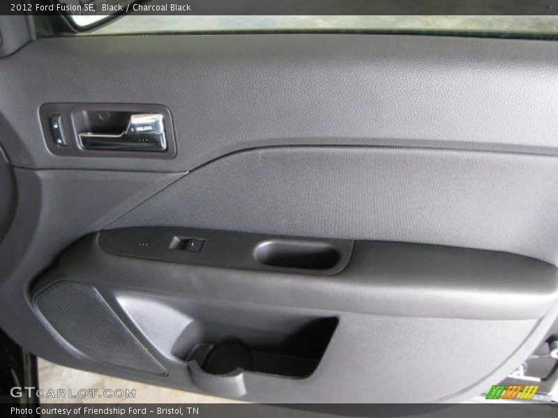 Black / Charcoal Black 2012 Ford Fusion SE