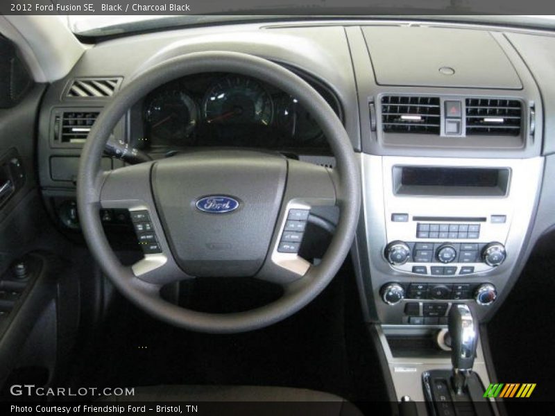 Black / Charcoal Black 2012 Ford Fusion SE