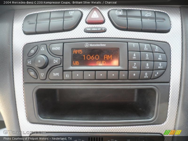 Audio System of 2004 C 230 Kompressor Coupe