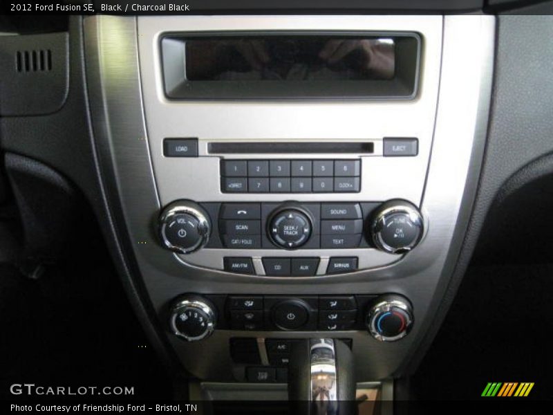 Black / Charcoal Black 2012 Ford Fusion SE