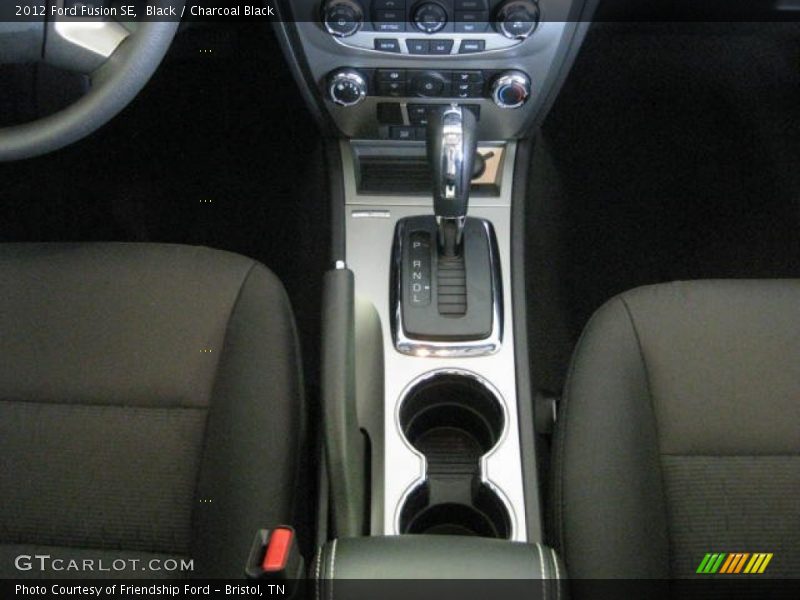 Black / Charcoal Black 2012 Ford Fusion SE