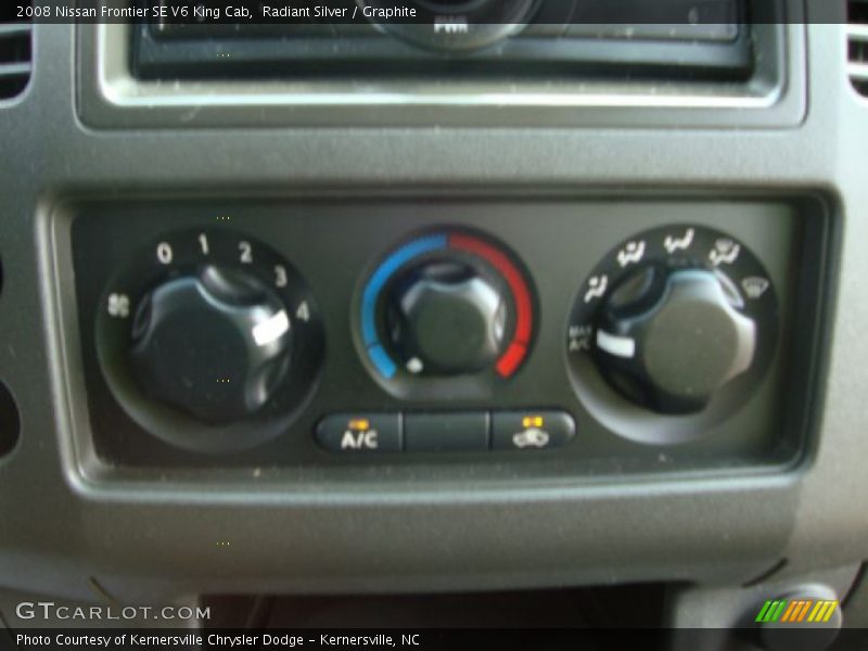 Radiant Silver / Graphite 2008 Nissan Frontier SE V6 King Cab