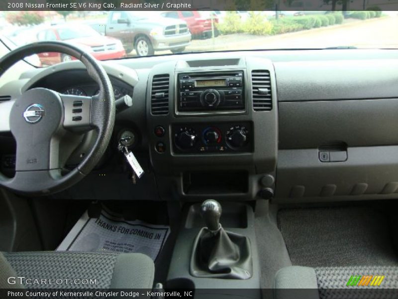 Radiant Silver / Graphite 2008 Nissan Frontier SE V6 King Cab
