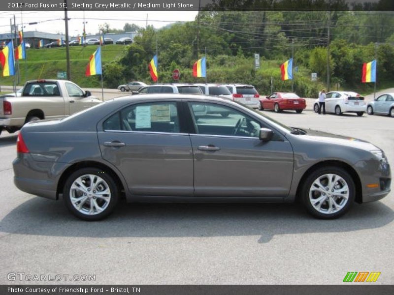 Sterling Grey Metallic / Medium Light Stone 2012 Ford Fusion SE