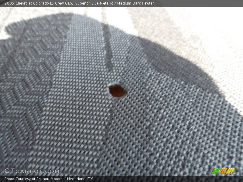 Superior Blue Metallic / Medium Dark Pewter 2005 Chevrolet Colorado LS Crew Cab