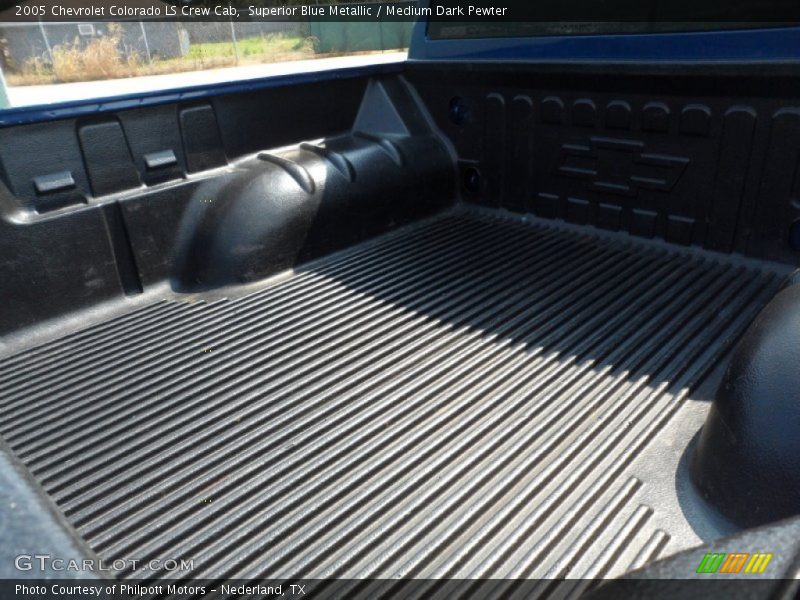 Superior Blue Metallic / Medium Dark Pewter 2005 Chevrolet Colorado LS Crew Cab