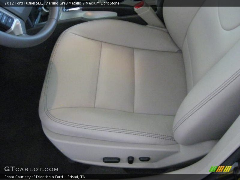 Sterling Grey Metallic / Medium Light Stone 2012 Ford Fusion SEL