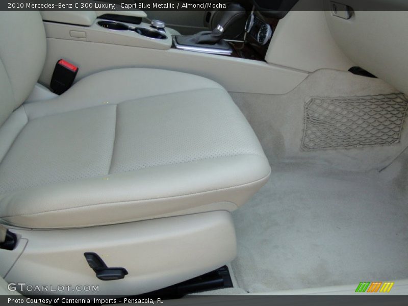 Capri Blue Metallic / Almond/Mocha 2010 Mercedes-Benz C 300 Luxury
