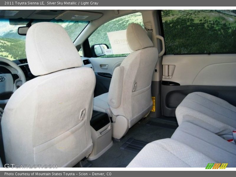 Silver Sky Metallic / Light Gray 2011 Toyota Sienna LE