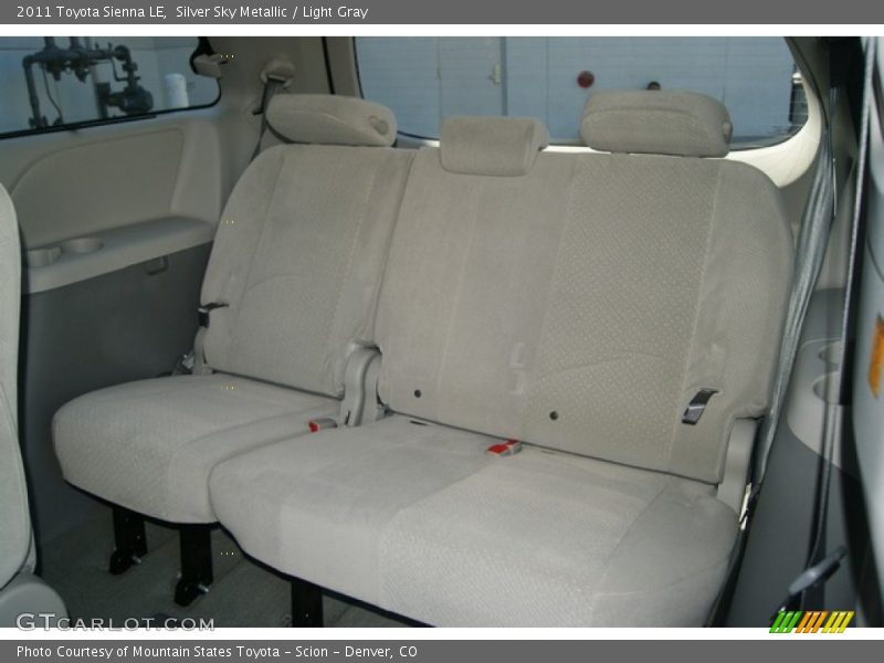 Silver Sky Metallic / Light Gray 2011 Toyota Sienna LE
