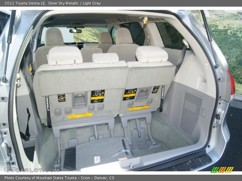 Silver Sky Metallic / Light Gray 2011 Toyota Sienna LE