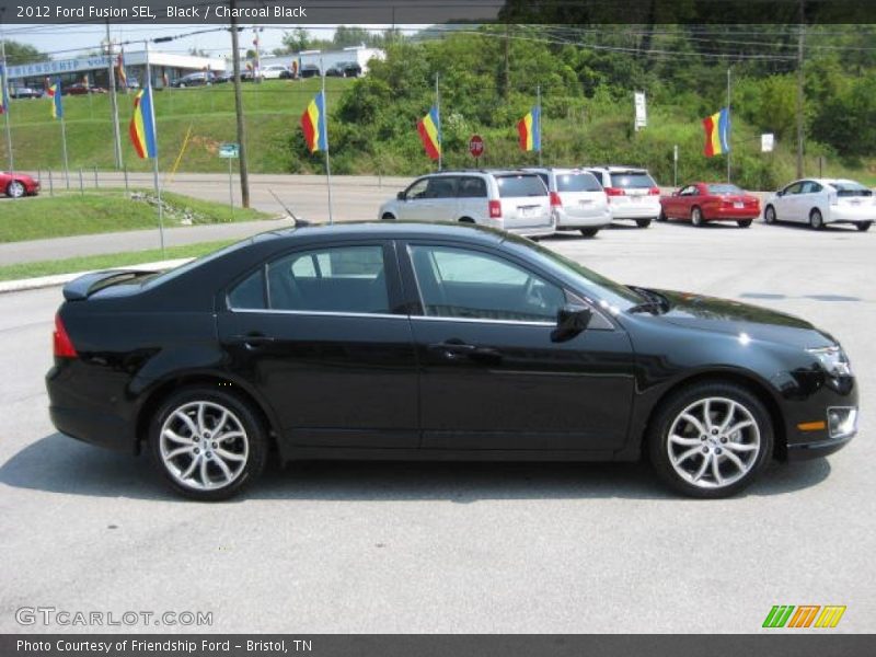 Black / Charcoal Black 2012 Ford Fusion SEL