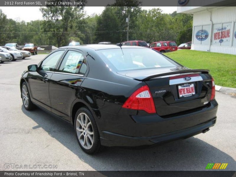 Black / Charcoal Black 2012 Ford Fusion SEL