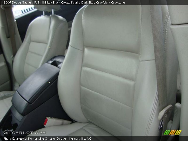 Brilliant Black Crystal Pearl / Dark Slate Gray/Light Graystone 2006 Dodge Magnum R/T