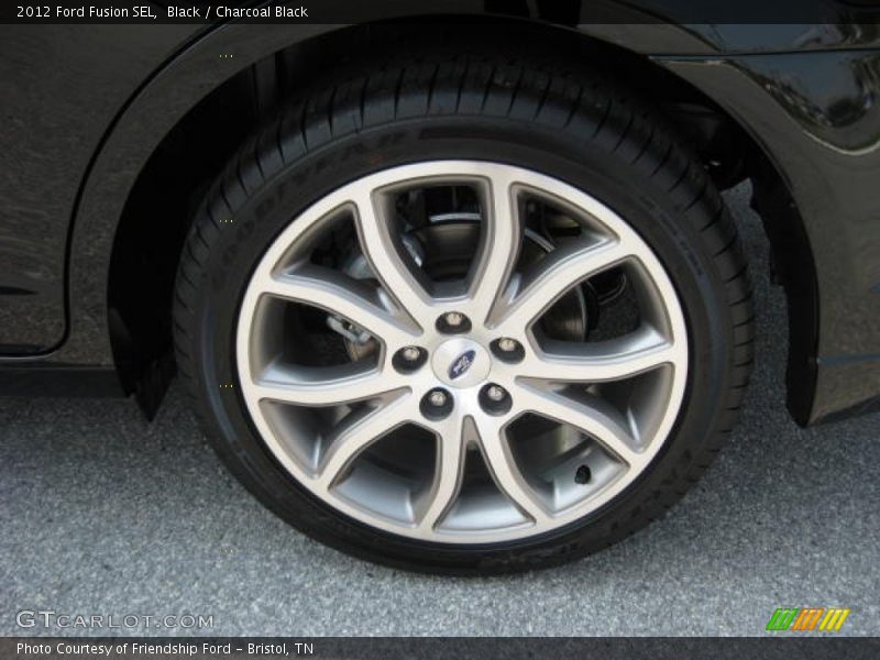 Black / Charcoal Black 2012 Ford Fusion SEL