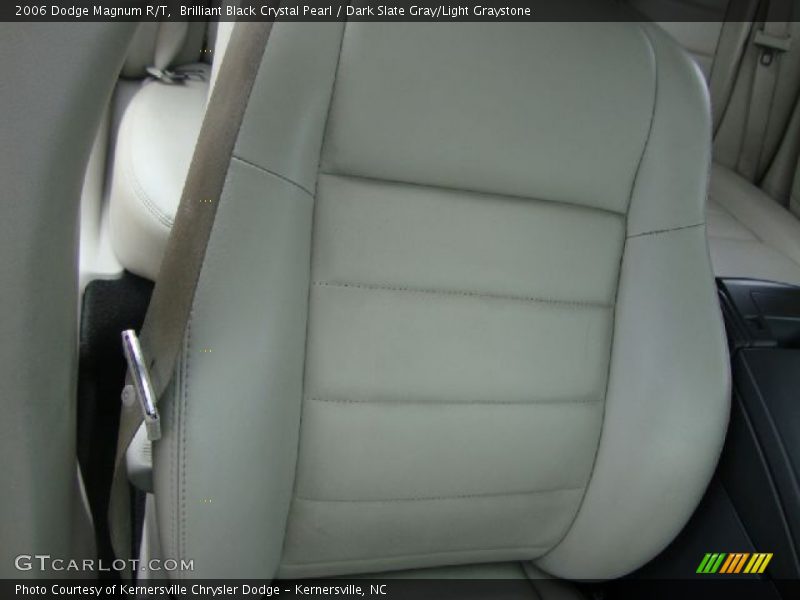 Brilliant Black Crystal Pearl / Dark Slate Gray/Light Graystone 2006 Dodge Magnum R/T
