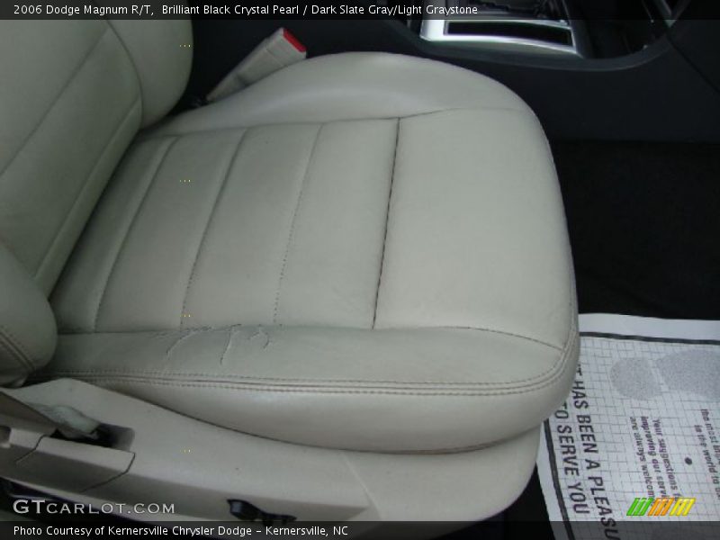 Brilliant Black Crystal Pearl / Dark Slate Gray/Light Graystone 2006 Dodge Magnum R/T