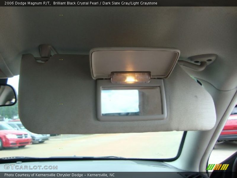 Brilliant Black Crystal Pearl / Dark Slate Gray/Light Graystone 2006 Dodge Magnum R/T