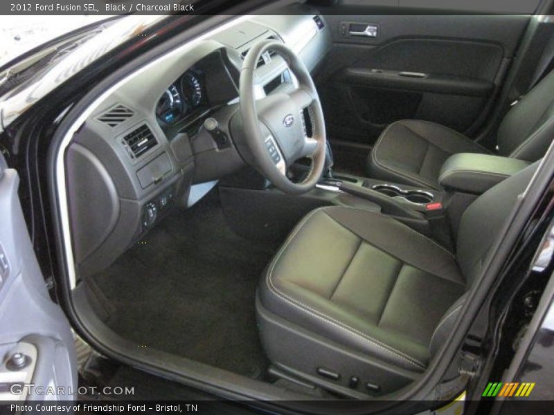Black / Charcoal Black 2012 Ford Fusion SEL