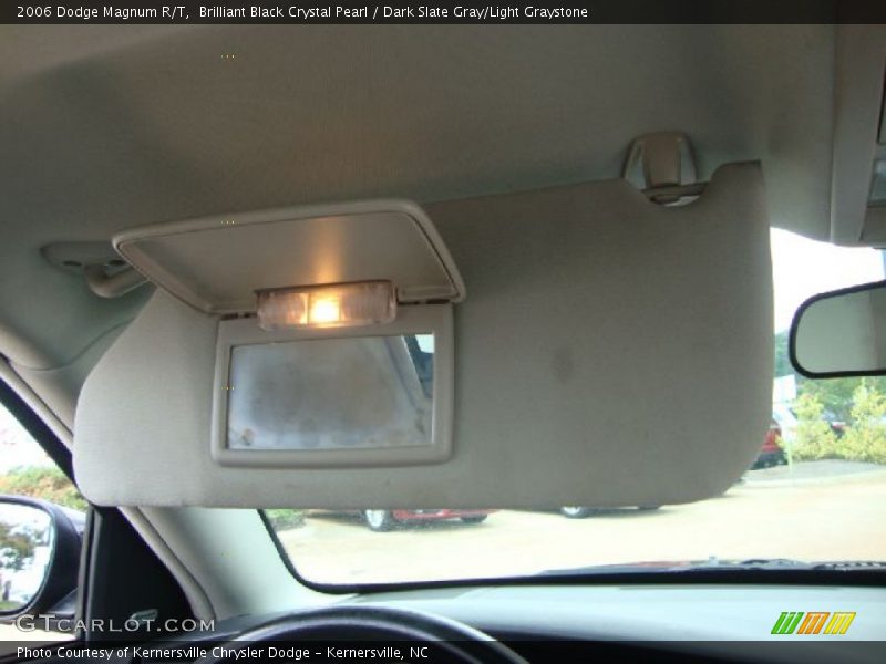 Brilliant Black Crystal Pearl / Dark Slate Gray/Light Graystone 2006 Dodge Magnum R/T