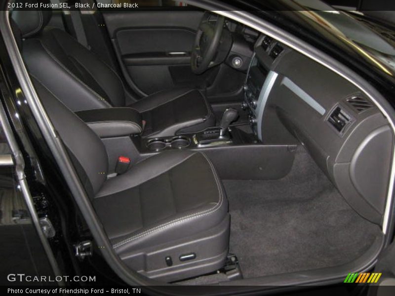 Black / Charcoal Black 2012 Ford Fusion SEL
