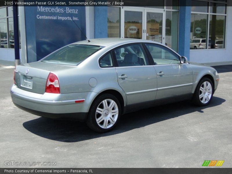 Stonehenge Grey Metallic / Beige 2005 Volkswagen Passat GLX Sedan