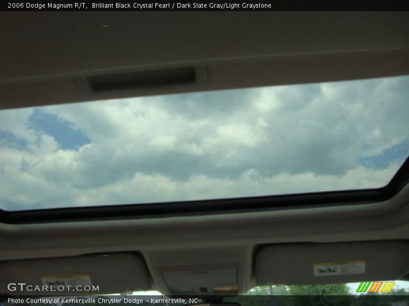 Brilliant Black Crystal Pearl / Dark Slate Gray/Light Graystone 2006 Dodge Magnum R/T