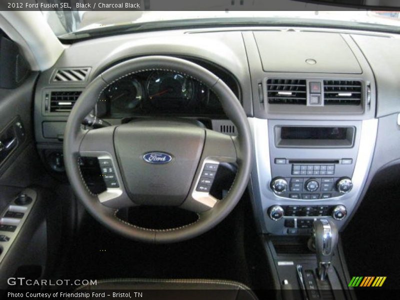 Black / Charcoal Black 2012 Ford Fusion SEL