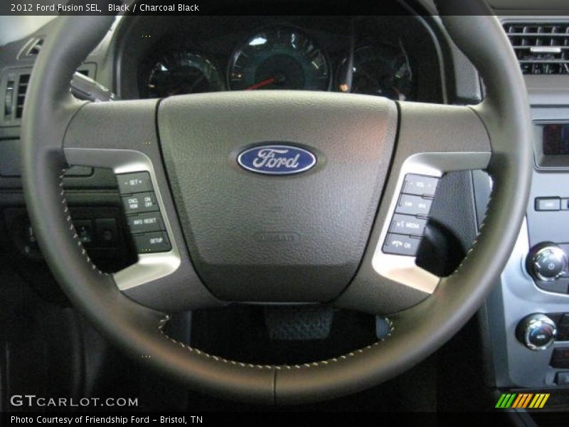 Black / Charcoal Black 2012 Ford Fusion SEL