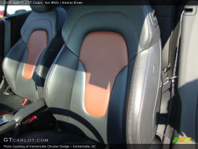  2009 TT 2.0T Coupe Madras Brown Interior