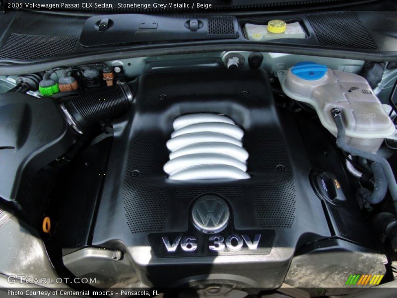  2005 Passat GLX Sedan Engine - 2.8 Liter DOHC 30-Valve V6