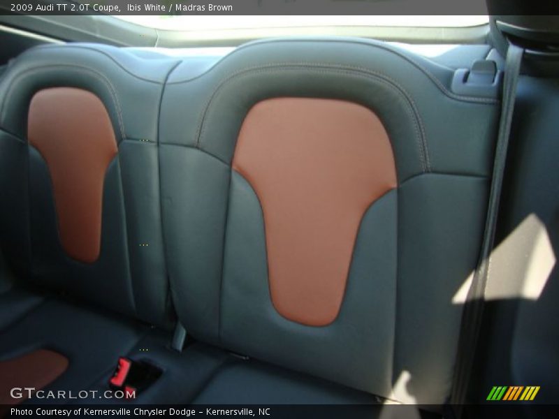  2009 TT 2.0T Coupe Madras Brown Interior