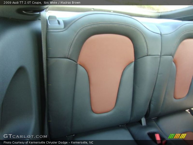  2009 TT 2.0T Coupe Madras Brown Interior