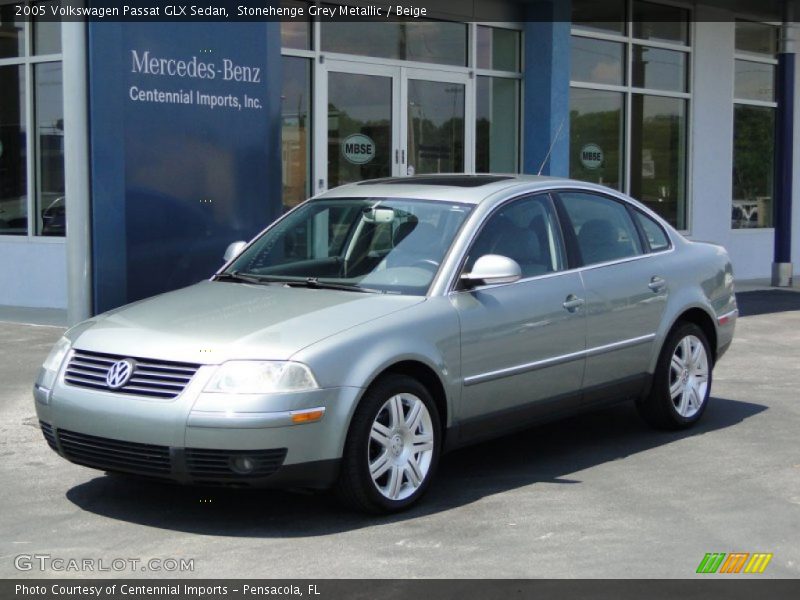 Stonehenge Grey Metallic / Beige 2005 Volkswagen Passat GLX Sedan